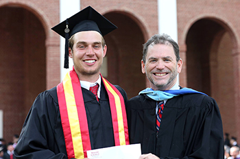 Cochran, left, with Dean Raters