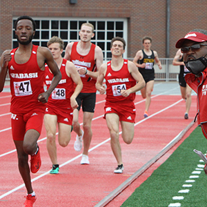 Clarke Criddell ’22 has been making an impact on and off the track since his arrival to Wabash in 2018.