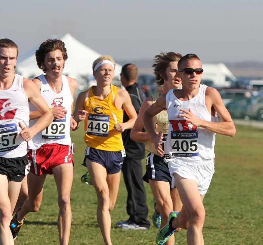 Sophomore Shane Hoerbert crossed the finish line in 90th place, competing at the NCAA Division III Cross Country Nationals for the first time in his career.
