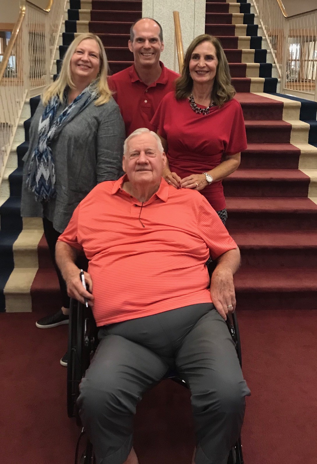Alisa, Tina, and Tim ’87 joined their dad at a book signing event on campus. With help from former Professor David Phillips, Max ’58 wrote “Some Little Giants,” a book detailing the history of Wabash College athletics from its start in 1865 through the 2017 season.
