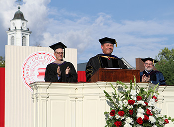 Feller inaugurated as 17th President of Wabash College