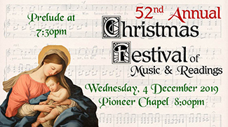52nd Annual Christmas Festival of Music and Readings