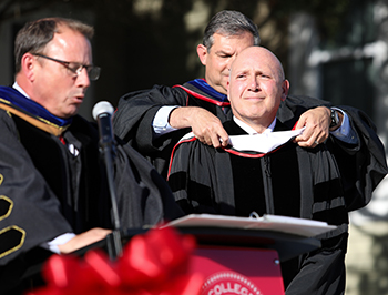 LCC Dedication Chacon ’85 receives honorary doctorate