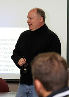 Dr. Daniel Rogers, Professor of Spanish.