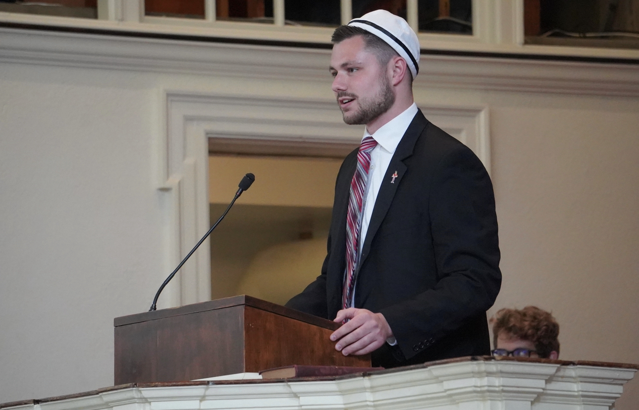 McCullough has distinguished himself at Wabash through a variety of campus leadership roles and academic achievement, including serving as student body president.  