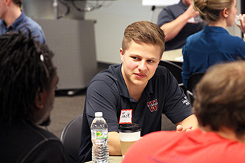 Jack working as a WDPD fellow.