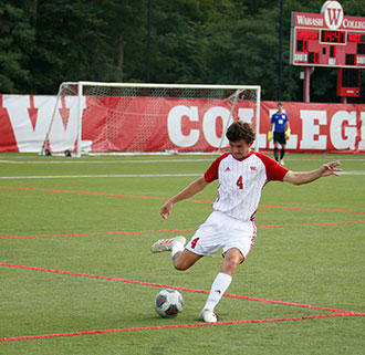 Kopp is a member of the Little Giant soccer and golf teams. 