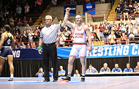 Riley Lefever won his fourth NCAA Championship