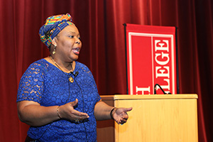 Nobel Peace Prize winner Leymah Gbowee