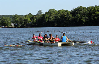 As part of their summer programming, WLAIP students often enjoy immersive experiences like the Athenian Citizen module at the Indianapolis Rowing Center.