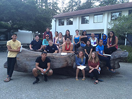 The 2016 Doris Duke Conservation Scholars at UC-Santa Cruz.