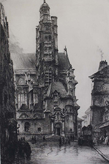 Louis Orr • Saint Etienne du Mont in Paris