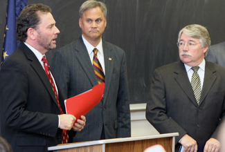 Raters, Merritt, Zoeller at the Wednesday session.