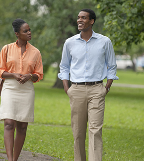 Sawyers, right, as a young Barack Obama.