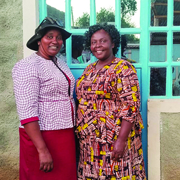 Grace Kuria (left) and Margaret "Maggie" Alegwa co-founded G-MARC safe house and crisis center in Kenya.