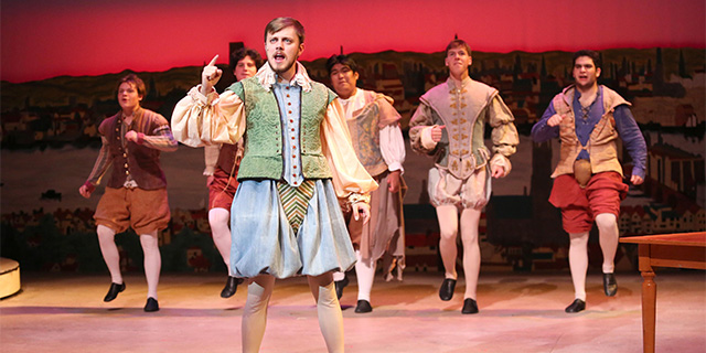 WM: The Making of 'Something Rotten!' | Wabash College