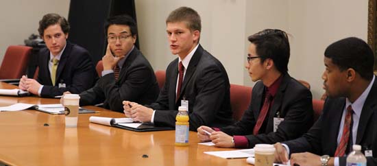 Seven Students participated in the Fall Break Finance Immersion