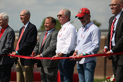 The dedication of Little Giant Stadium and Frank Navarro Field