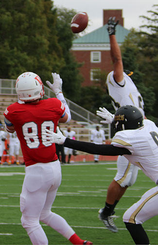 Adams with his second TD reception.