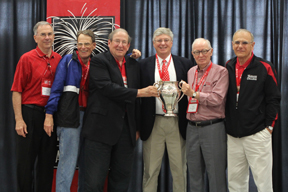 The men of the Class of 1963 won the 1909 Trophy Cup and 1928 Attendance Trophy.