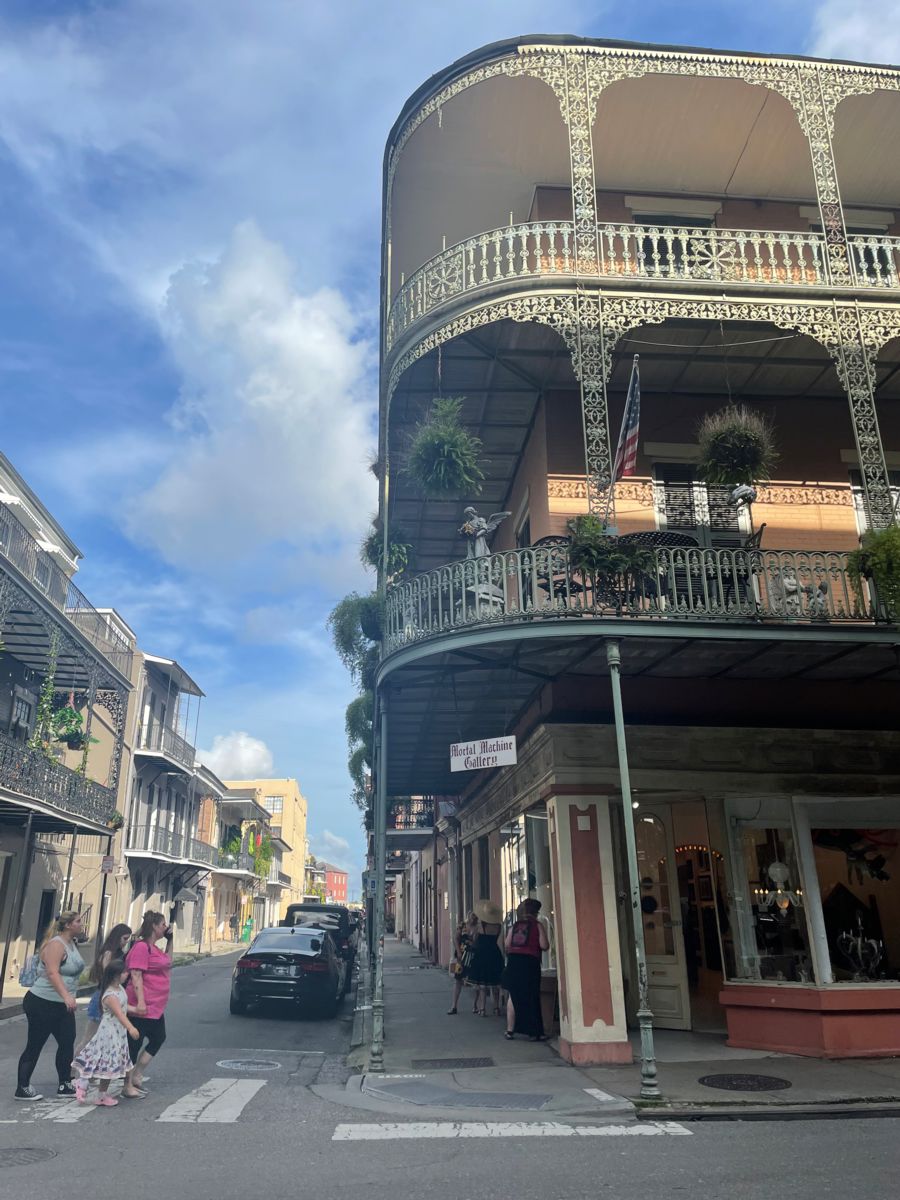 When he's not at his internship, Joshi spends time exploring New Orleans.