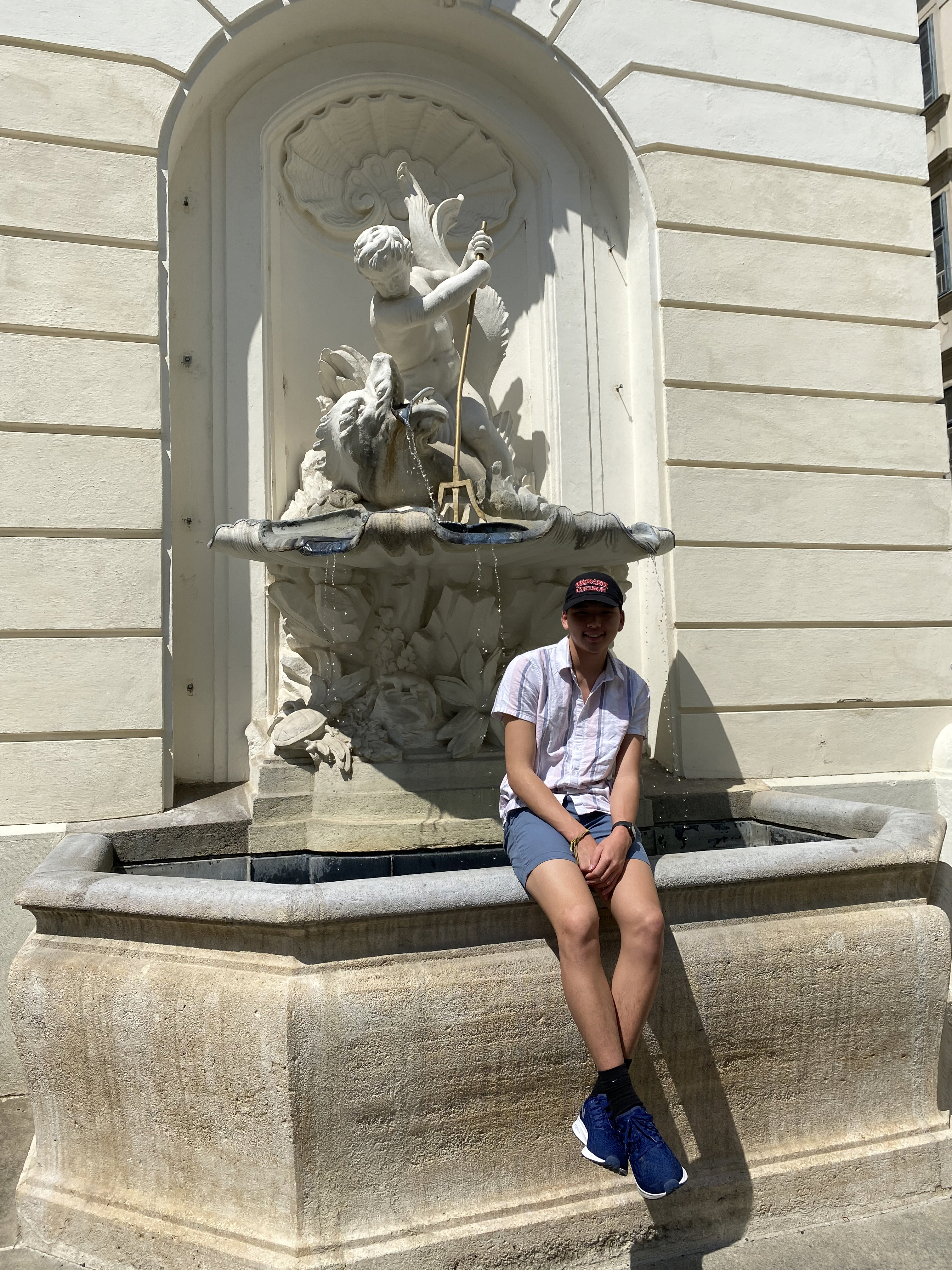 Matt Franz ’25 spent his summer in Vienna conducting research with the Austrian Economics Center (AEC). 