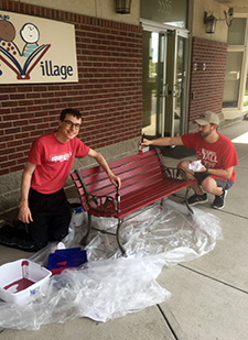 Volunteers at The Villages.