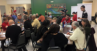 The WDPD leads a recent community conversation.