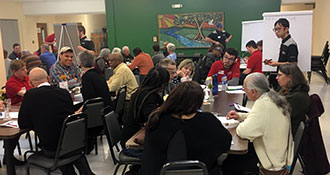 The WDPD leads a recent community conversation.