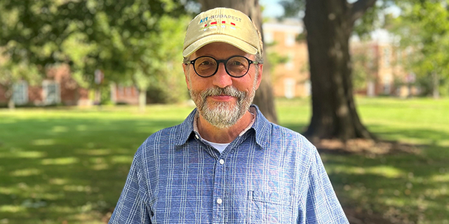 The 45th LaFollette Lecturer, Professor of Theater and Chair of the Music Department Prof. Michael Abbott ’85.