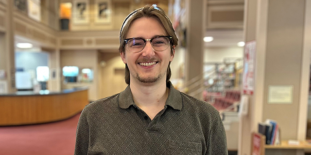 Managing Editor of student newspaper The Bachelor, Nathan Ellenberger &rsquo;26.