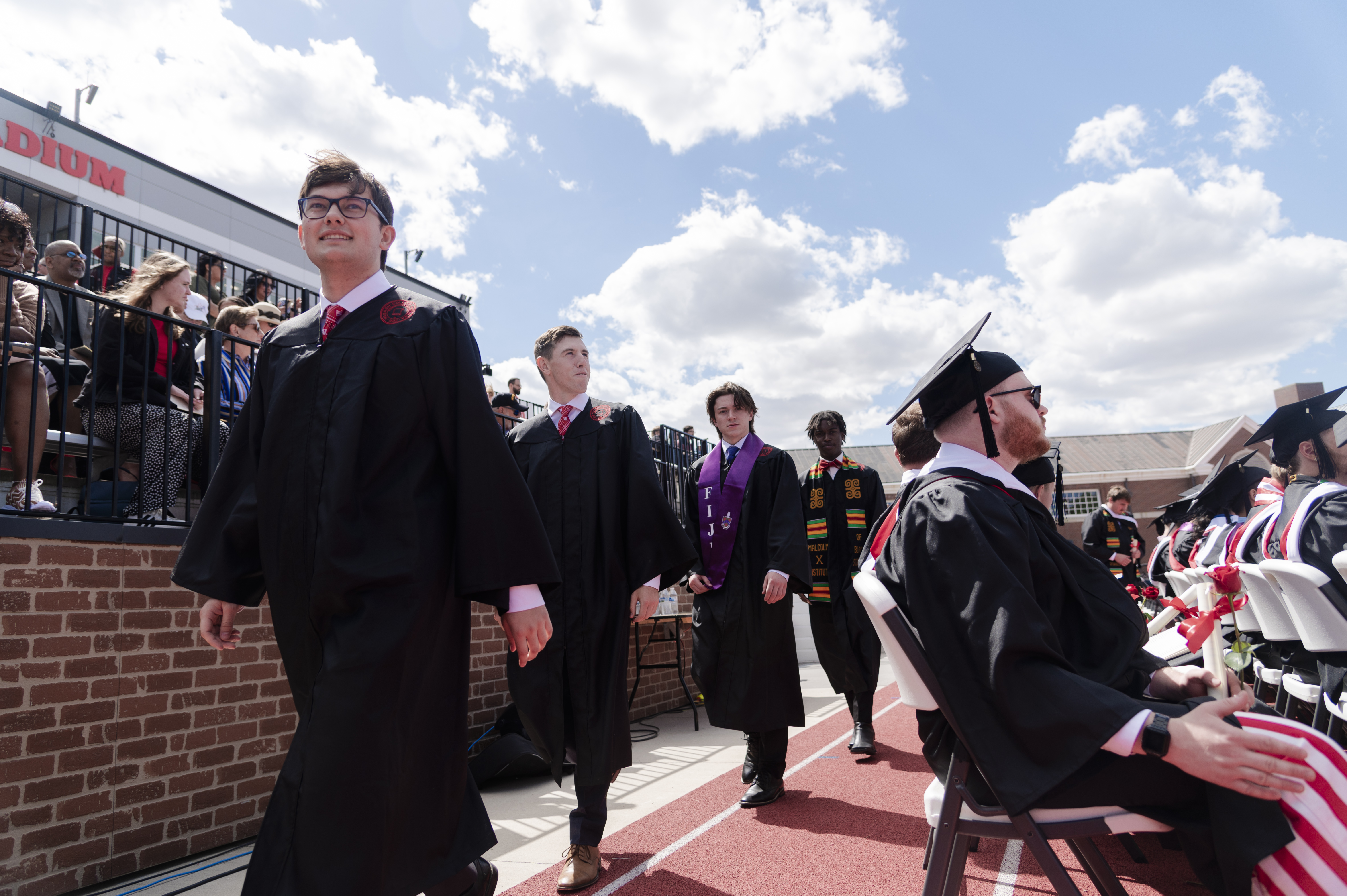 One hundred eighty-four men of the Class of 2024 received diplomas. 