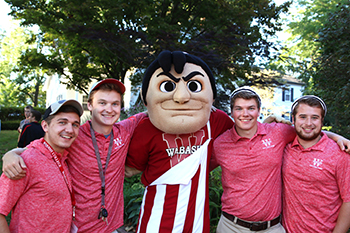 Orientation Leaders with Wally