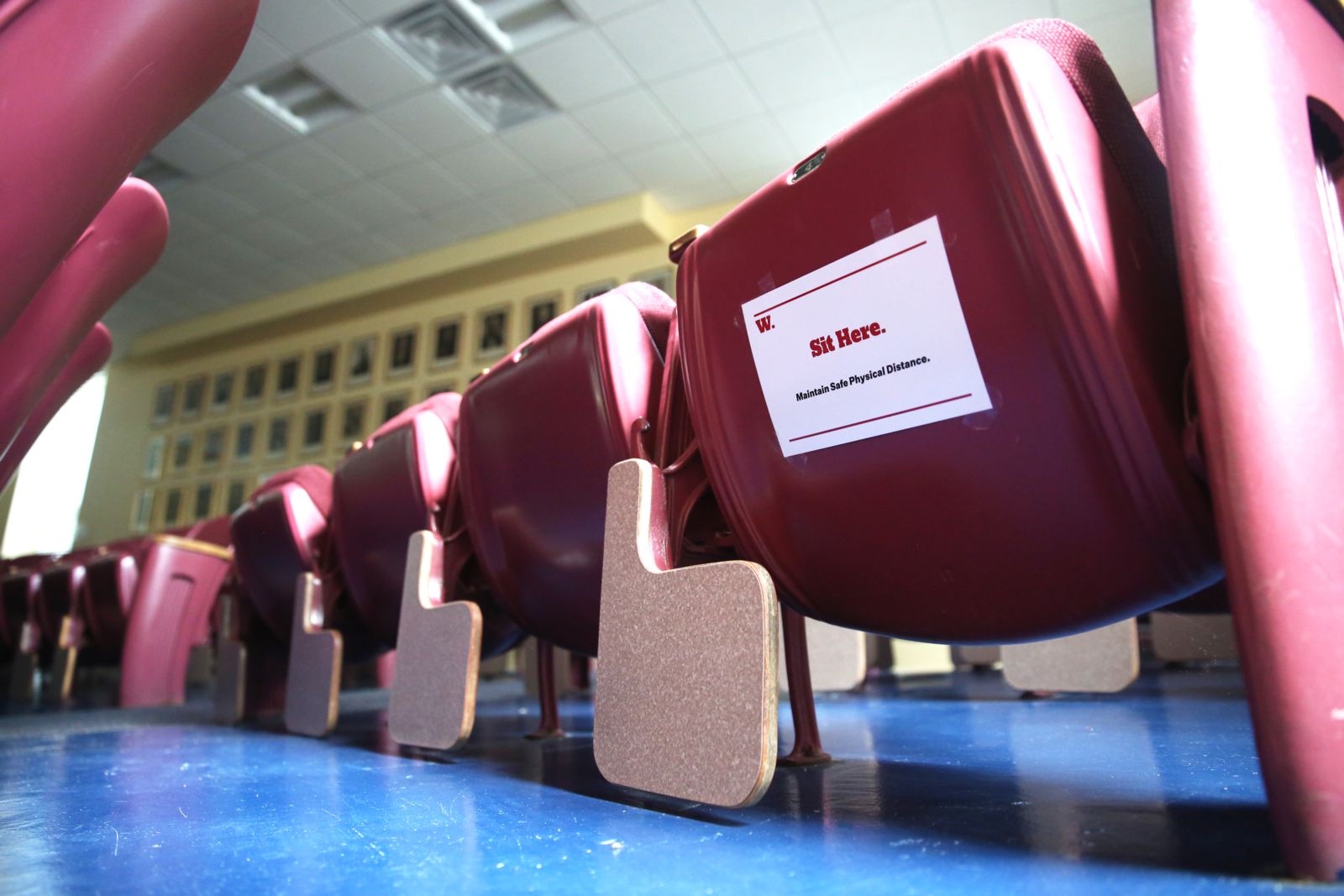 Chairs in Baxter Hall 101