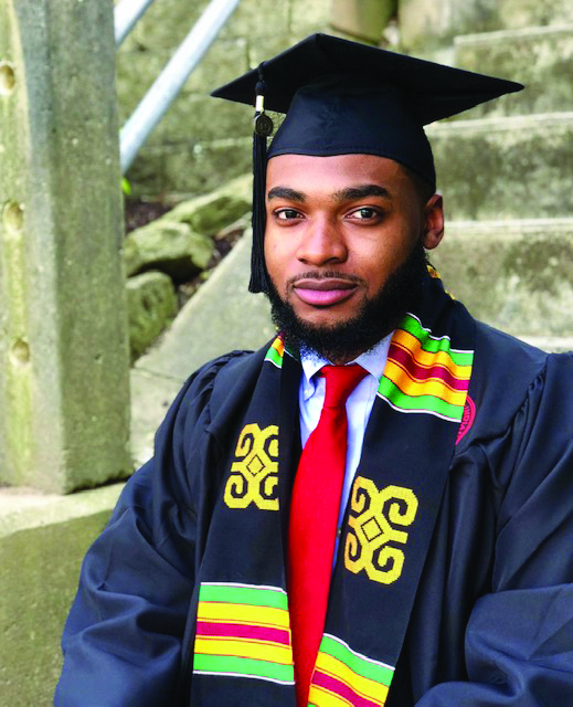 Henry after his Commencement in 2018