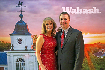 Rob '92 and Leigh Rudicel at the 2018 Giant Steps Gala