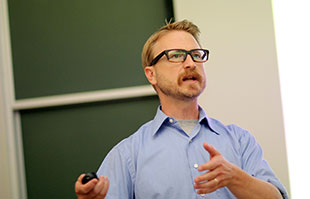 Mathematics professor Dr. Chad Westphal.