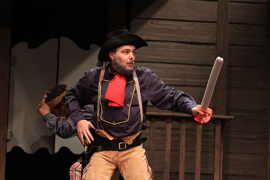 Chris McCloskey in a scene from Wild Oats.