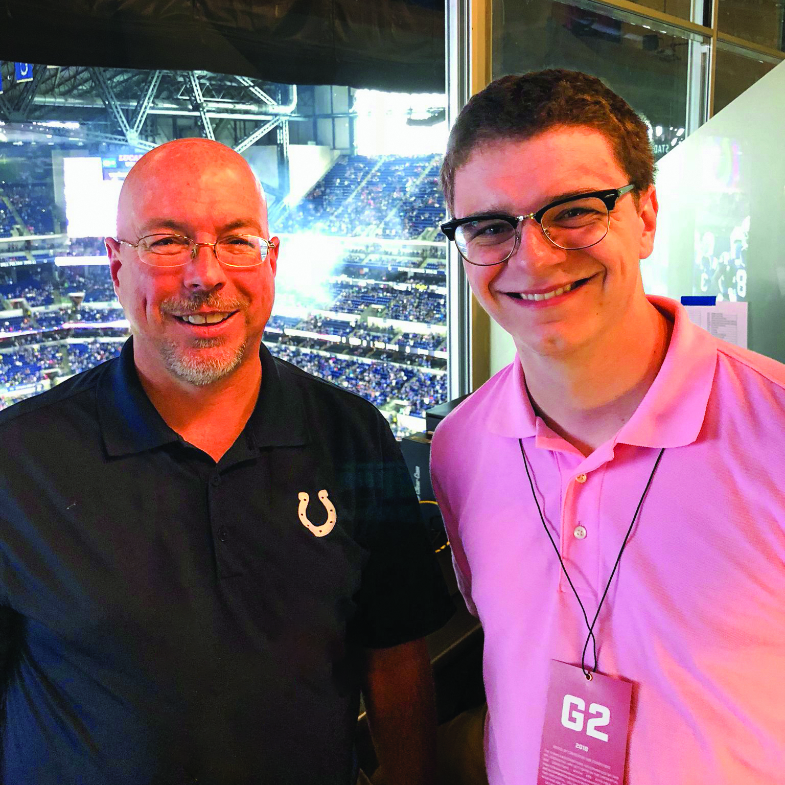 Brent Harris H&rsquo;03 and Christian Wirtz &rsquo;19