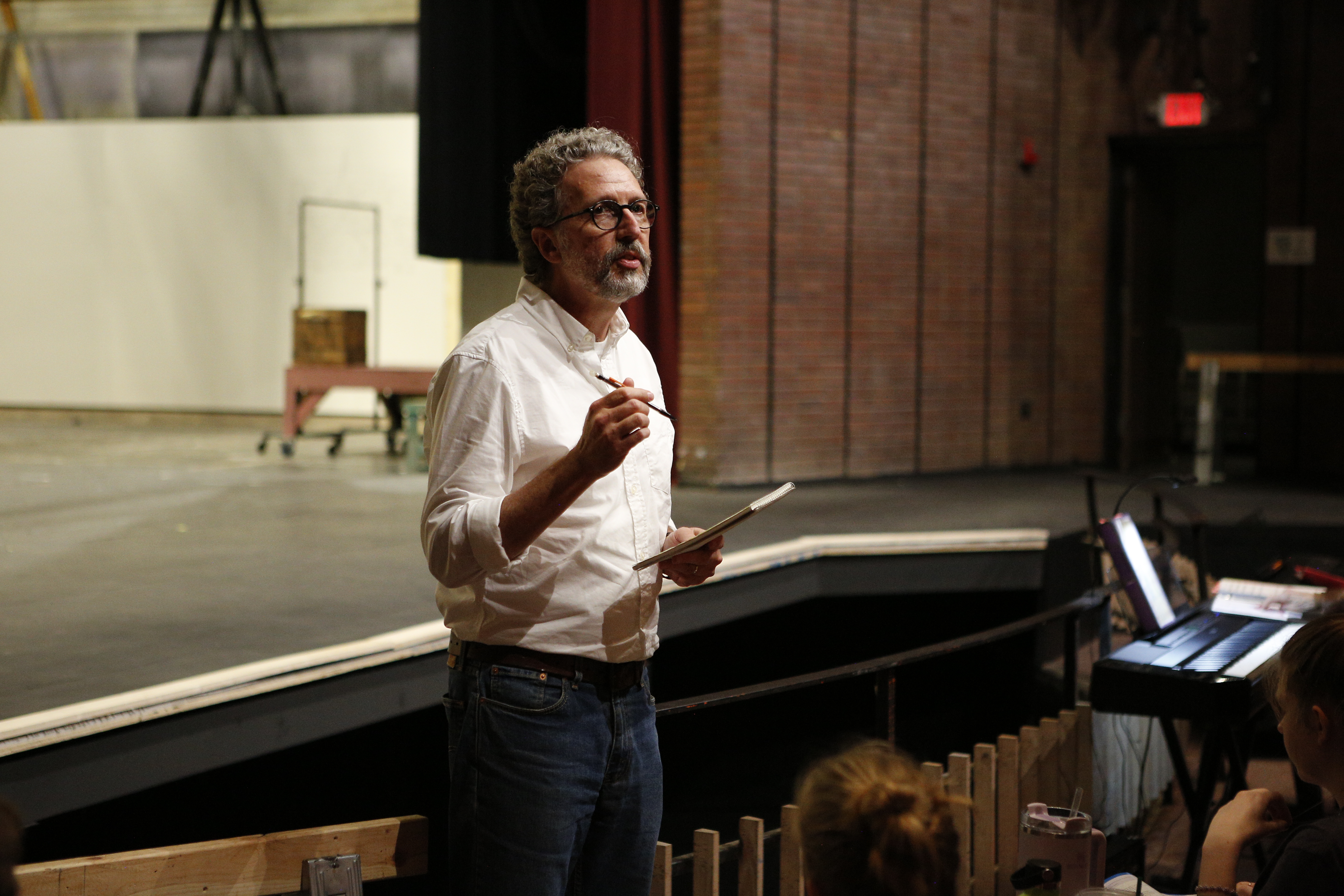  “Something Rotten!,” the first musical production at Wabash since 2014, is directed by Theater Professor Michael Abbott. 