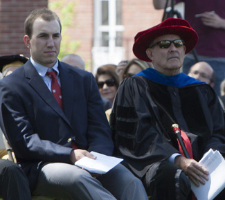Batchelder was a junior marshal for the 2014 Commencement Ceremony
