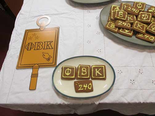 Phi Beta Kappa Cookies!