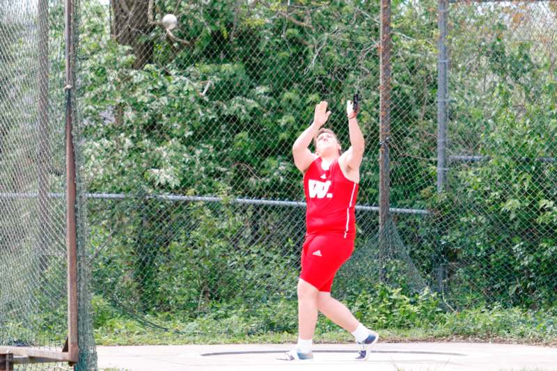 a person catching a ball