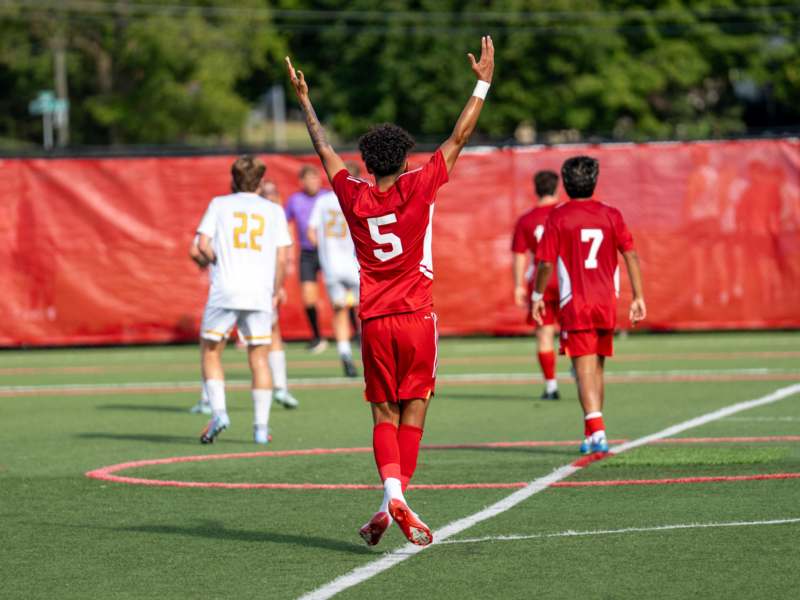 Soccer vs Adrian College (09/24/25) - a group of people on a field