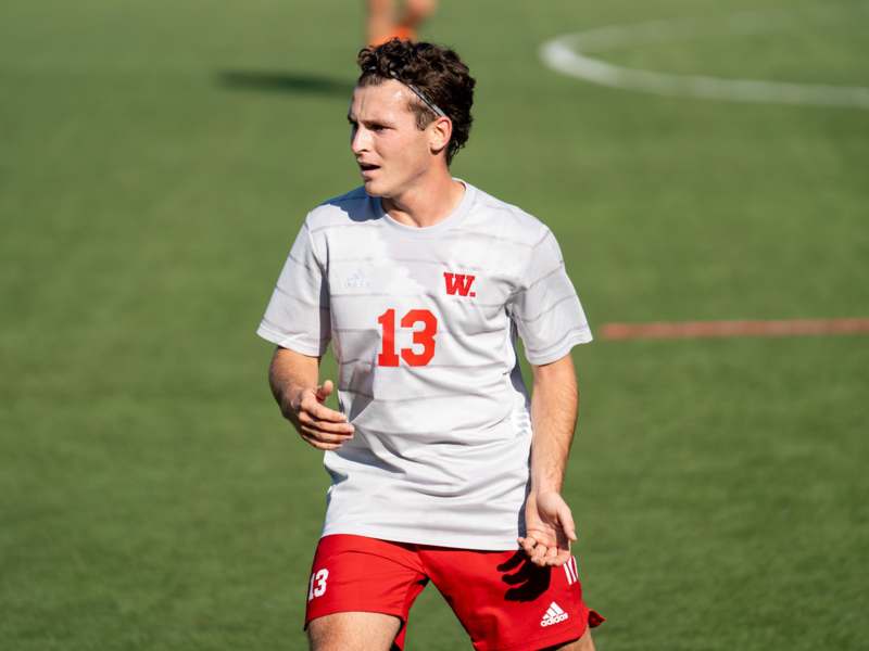 a man in a sports uniform