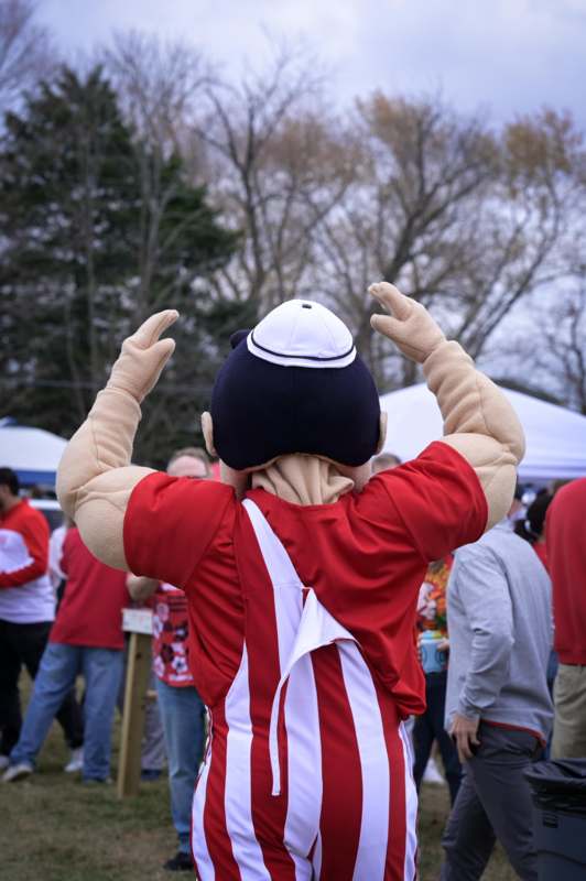 a person wearing a garment