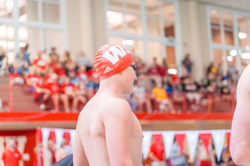 a person in a swim cap