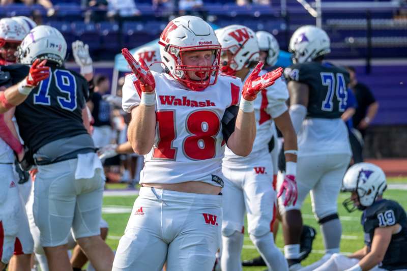 a football player in a uniform