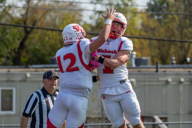 two football players in uniform