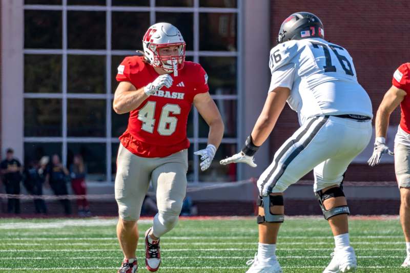 a football player running on a field